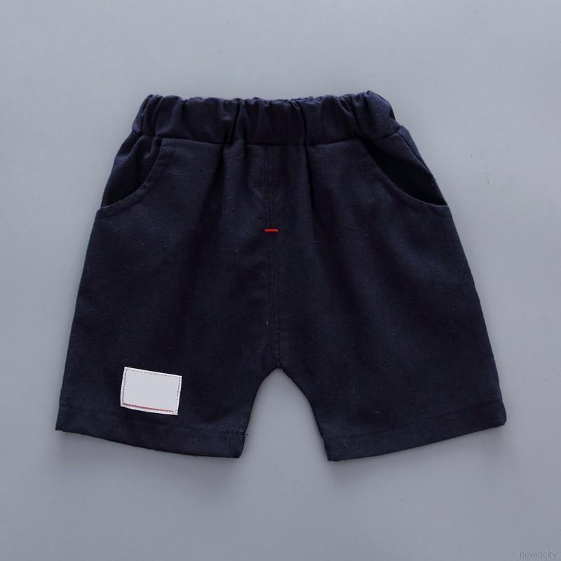 Set đồ bộ ngắn tay phong cách Hàn Quốc dễ thương dành cho bé trai