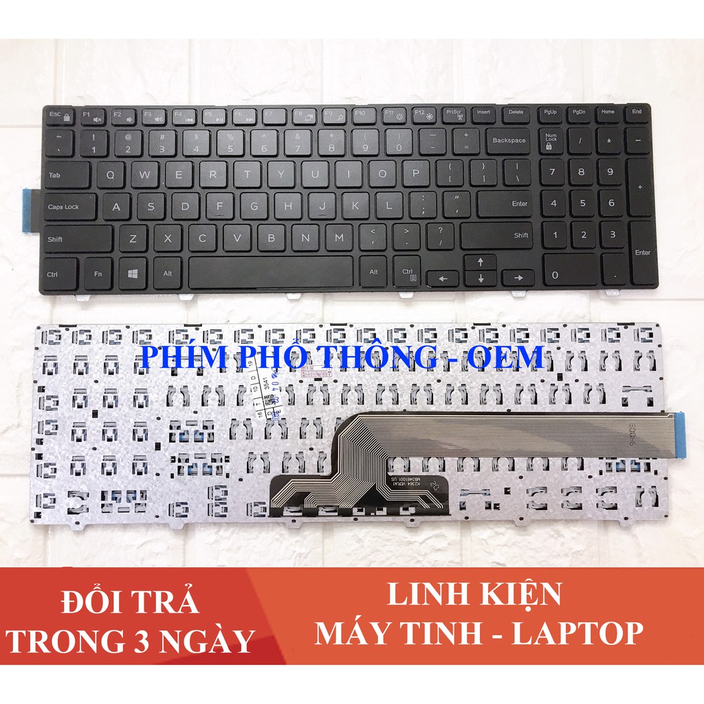 Phím Laptop Dell 3541 3542 3558 3559 5559 5542 5543 5555 5547 5548 3567 3568 Inspiron 15-5000 | BigBuy360 - bigbuy360.vn