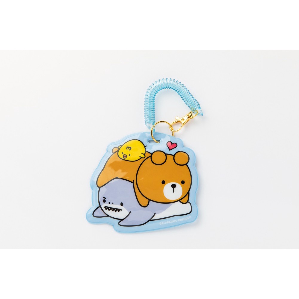 Thẻ Tên Gắn Hành Lý ARTBOX Hàn Quốc Hình Galapagos Lò Xo Màu Xanh Dương