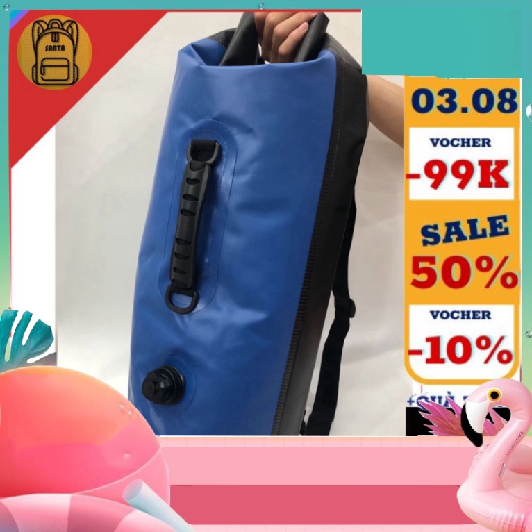 (Hàng loại 1) túi ba lô chống thấm Size 10L 20L 30L nguyên liệu nhựa PVC cao cấp, đựng nhiều đồ đi biển, bơi, du lịch, l
