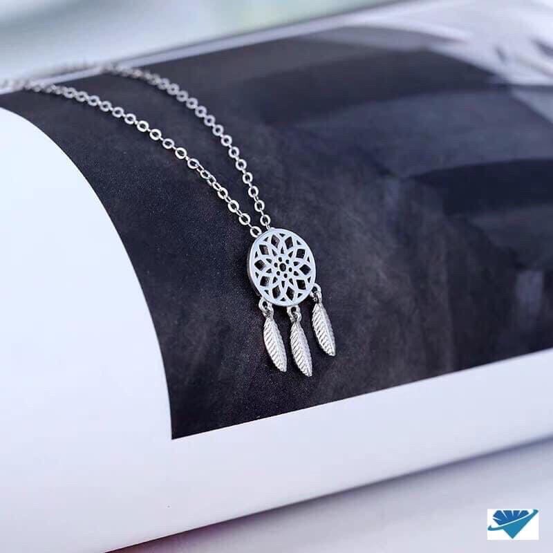 Dây chuyền nữ bạc thật mẫu dream catcher - Kho sỉ bạc Nhất Linh