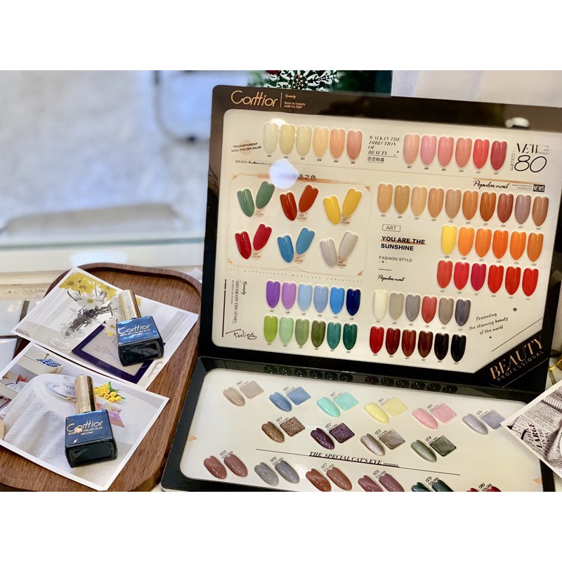 Set sơn Gel - Set 80 màu