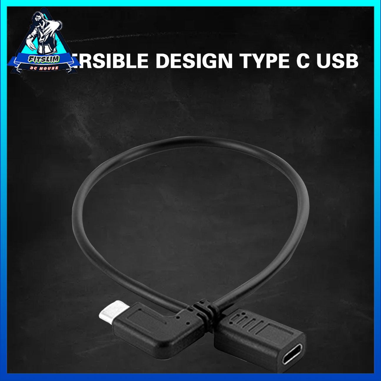 90 DEGREE Cáp Nối Dài Cổng Type C Usb 90 Độ