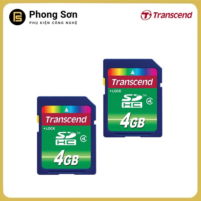 SDHC 4GB class4 Transcend (chính hãng ) | BigBuy360 - bigbuy360.vn