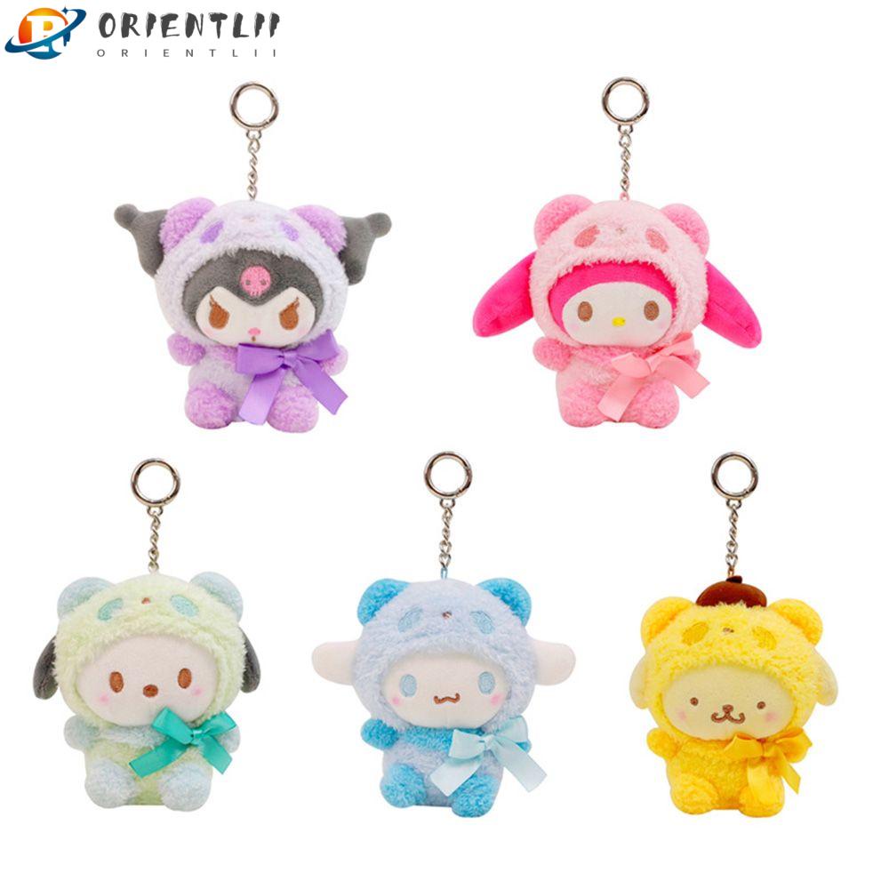 Búp bê nhồi bông hình thỏ Cinnamoroll đáng yêu 10cm