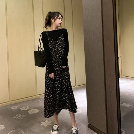 ⭐0412⭐ New loose French dress with flower skirt | BigBuy360 - bigbuy360.vn