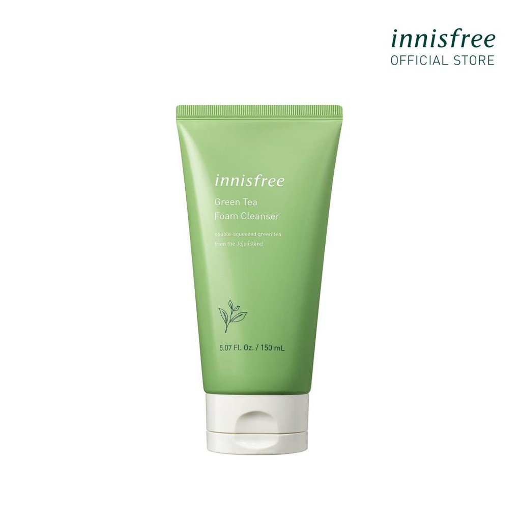 Sữa rửa mặt làm sạch innisfree Green Tea Foam Cleanser 150ml