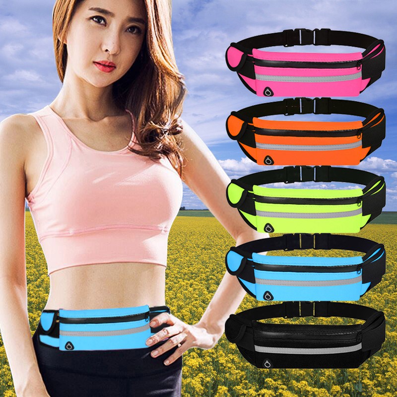❤️ [ GIÁ RẺ NHẤT SÀN ] Túi đeo hông / Túi đeo bụng Chạy Bộ, Tập Gym Chống Nước 100% - Có Phản Quang