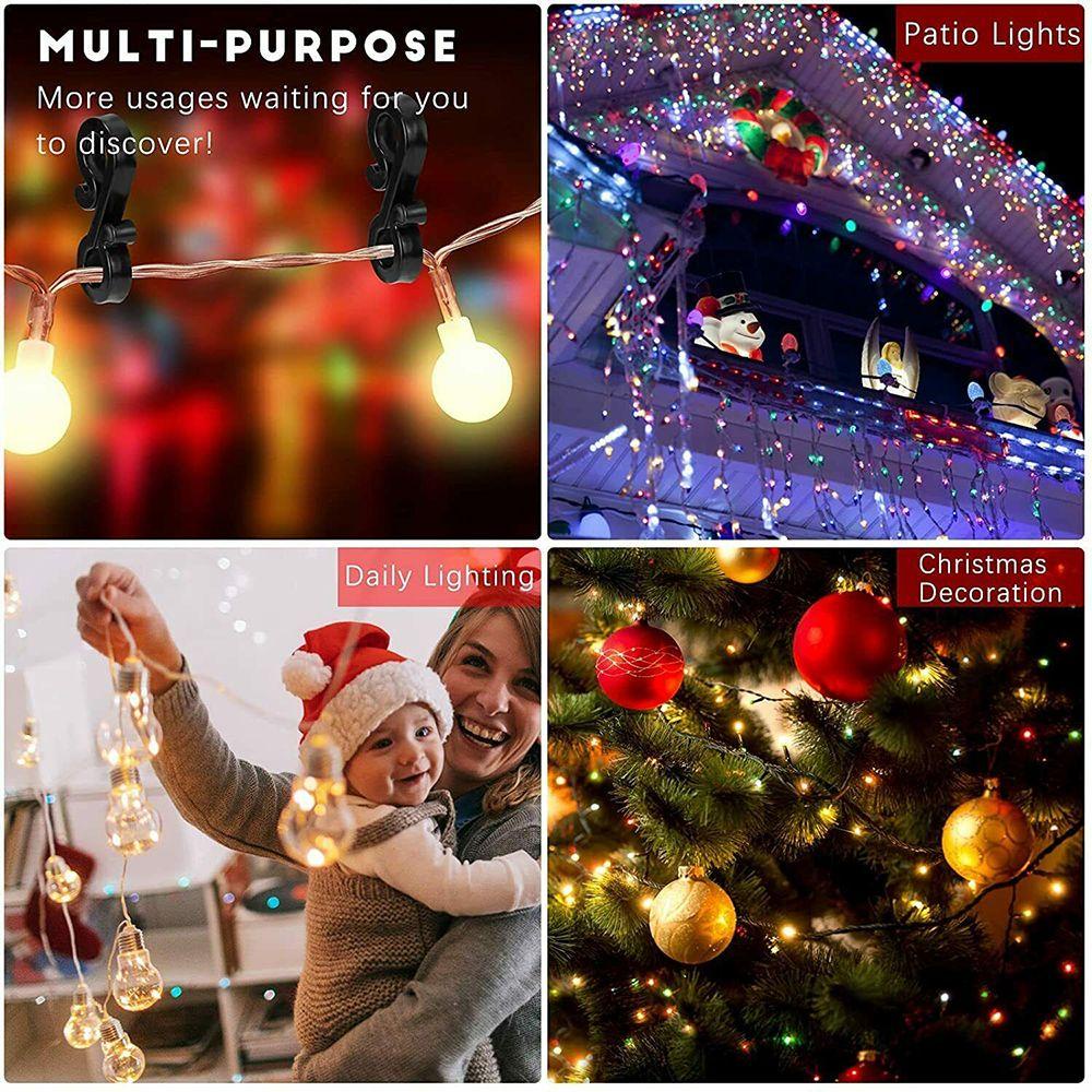 Set 50 Móc Treo Đèn Trang Trí Giáng Sinh Năm Mới