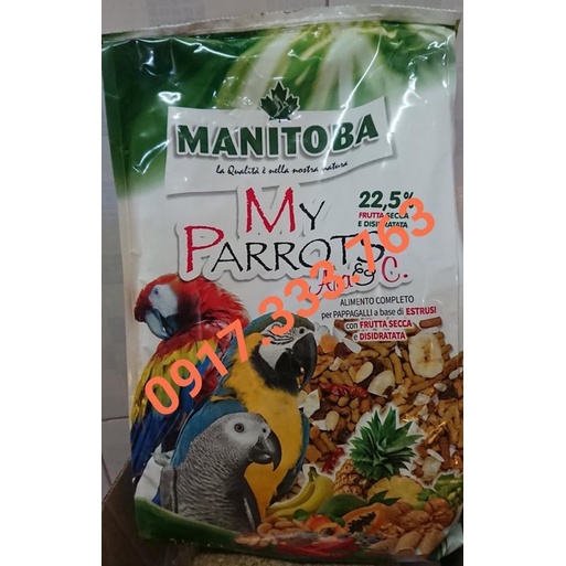 Ngũ cốc My parrot dành cho vẹt gói nguyên seal 2kg