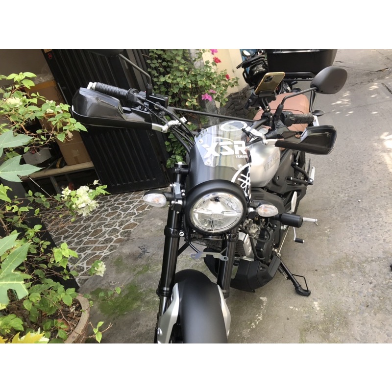 Bảo vệ tay lái CB500x, ADV150 giữ nguyên gù zin theo xe