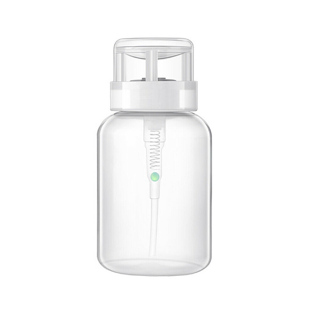 Lọ Rỗng 200ml Dạng Ấn Đựng Dung Dịch Tẩy Sơn Móng Tay / Chai Rỗng Đa Chức Năng