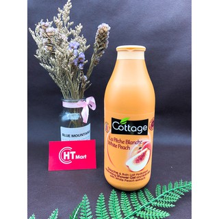 Sữa tắm Cottage Pháp hương đào 750ml