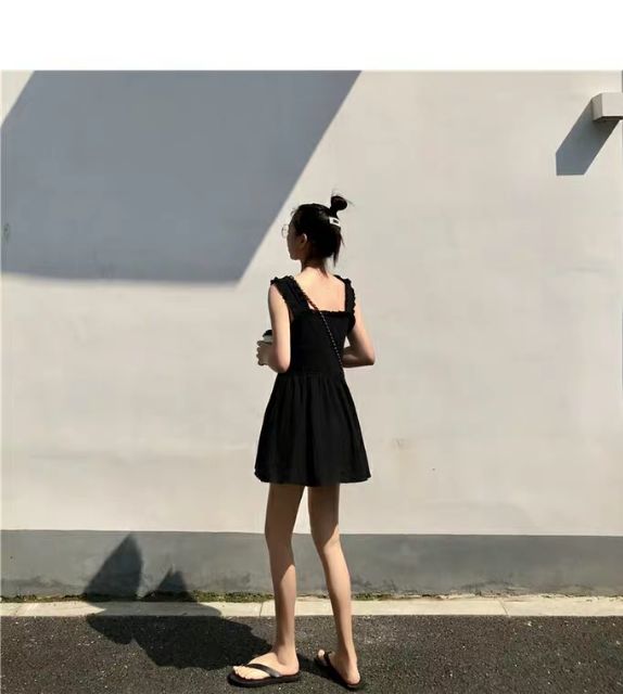 Đầm Baby Hai Dây Đôi Bạn Thân Ulzzang