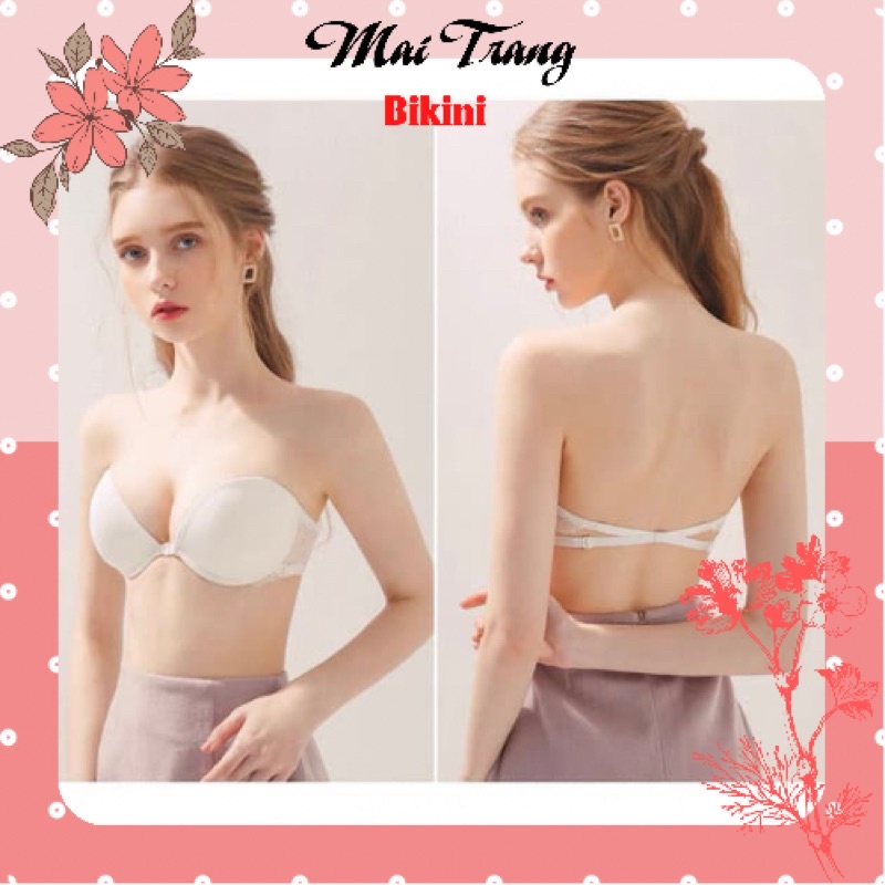 Áo ngực nữ không dây, Áo cúp ngang nữ hàng cao cấp loại 1 (Có kèm dây áo) – (A13)