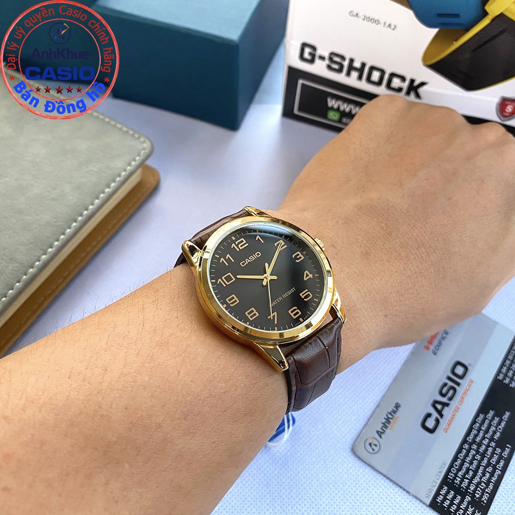 Đồng hồ nam Casio MTP-V001 MTP-V001D MTP-V001GL MTP-V001SG bảo hành 1 năm chính hãng | BigBuy360 - bigbuy360.vn