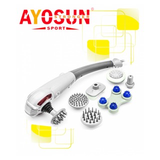 [CHÍNH HÃNG 100%] Máy mát xa đấm lưng 7 đầu Hàn Quốc Ayosun có hồng ngoại