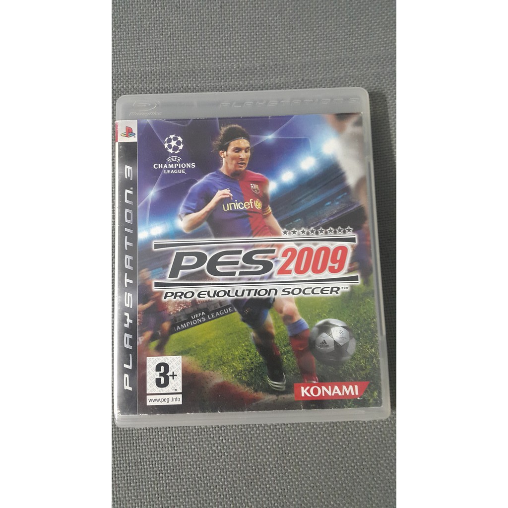 Đĩa game PS3 PES 2009 hộp đầy đủ