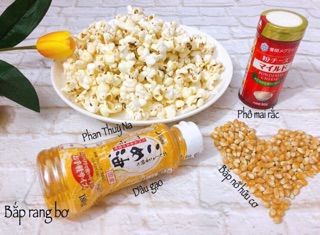 Bắp(ngô) nổ bỏng hữu cơ