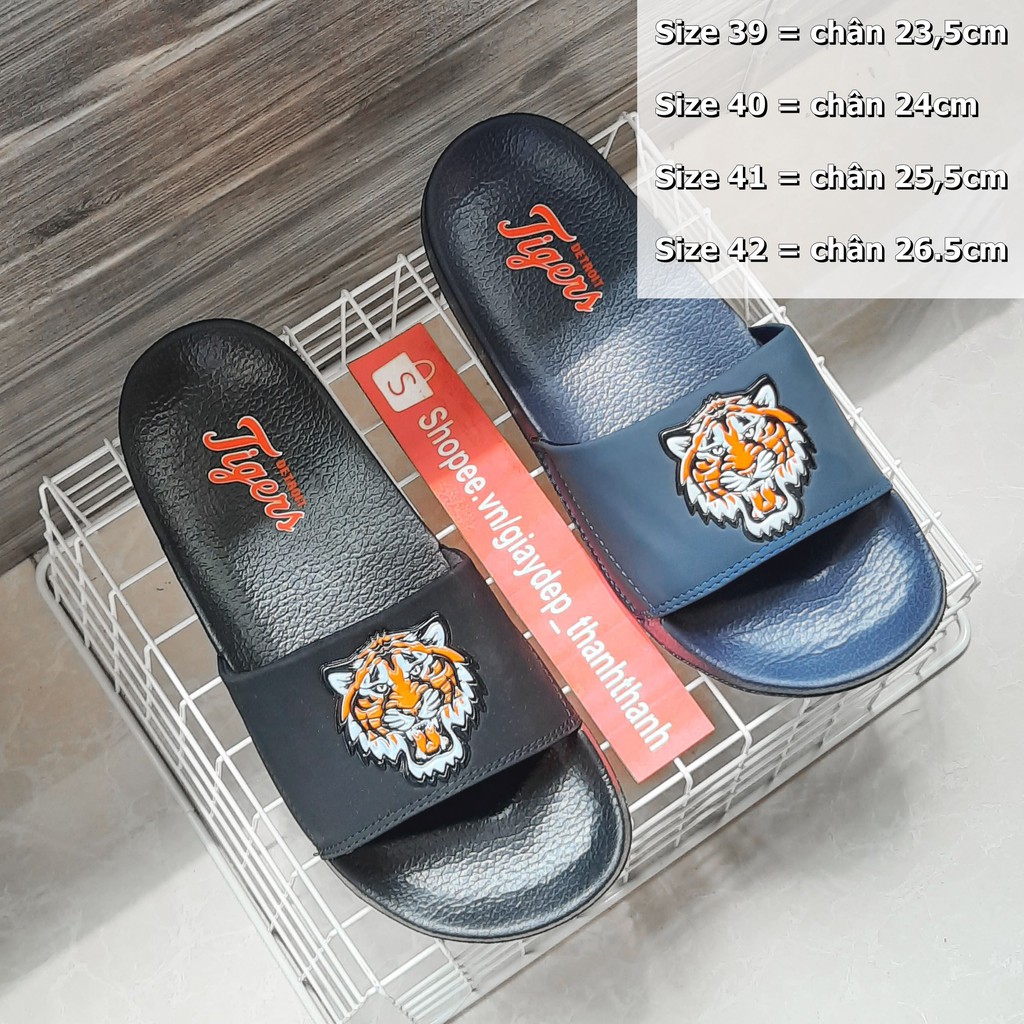 Dép Cọp TIGER  Logo 3D Hàng Siêu Đẹp [Freeship]