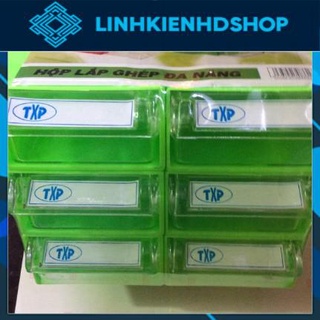 Hộp đa năng đựng linh kiện , hộp ghép đa năng HG-06