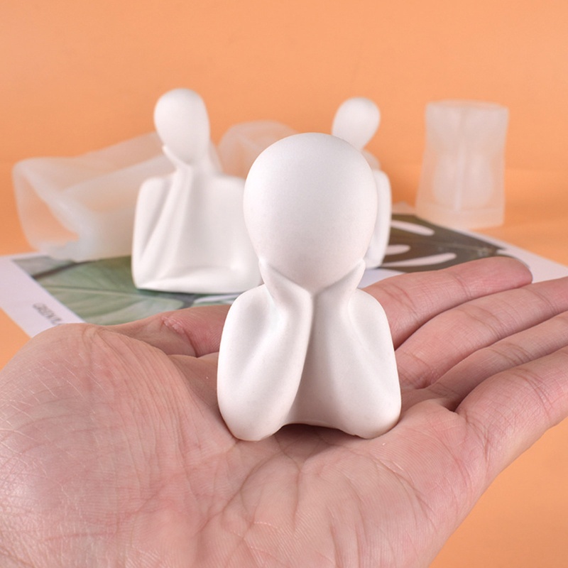 1 / 3 Khuôn Làm Nến Đất Sét Polymer