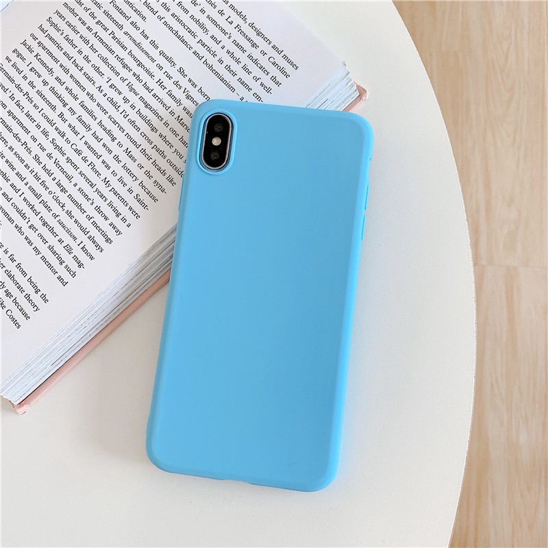 Ốp iphone - Ốp lưng vỏ màu mềm mại 1 5/5s/6/6s/6plus/6s plus/7/8/7plus/8plus/x/xs/xs max/11/11pro max - Awifi Case C1-1