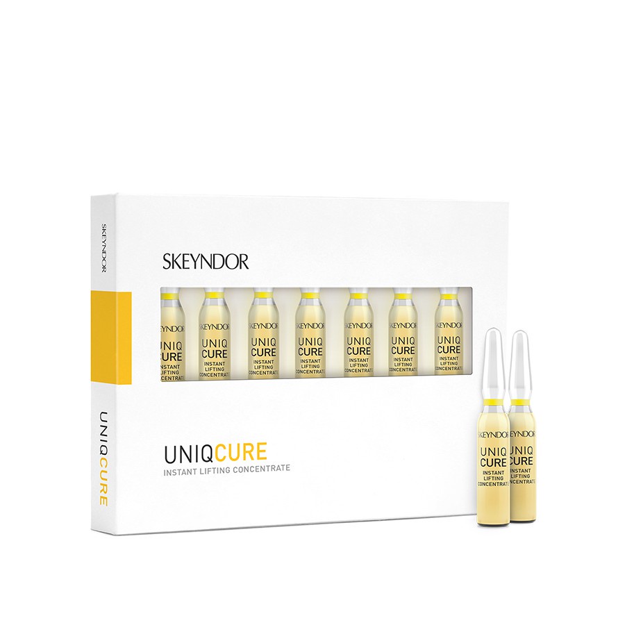 SKEYNDOR Uniqcure Hộp 7 ống tinh chất nâng cơ Instant Lifting Concentrate 14ml | BigBuy360 - bigbuy360.vn