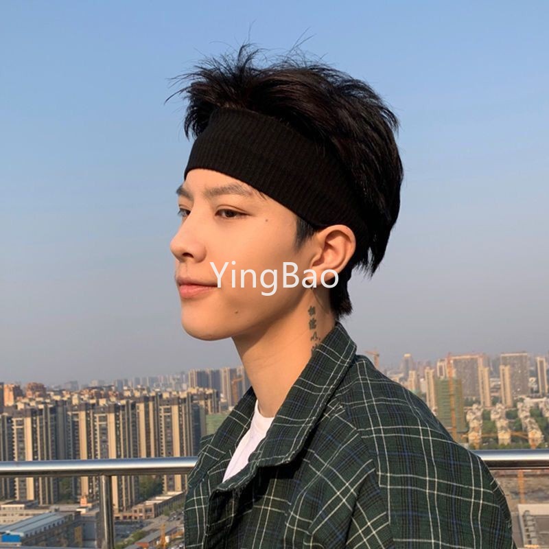 Băng Đô Cài Tóc Dệt Kim Thời Trang Unisex