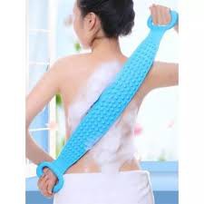 Dây Tắm Chà Lưng 2 mặt Bằng Silicone mẫu mới(giao màu ngẫu nhiên)