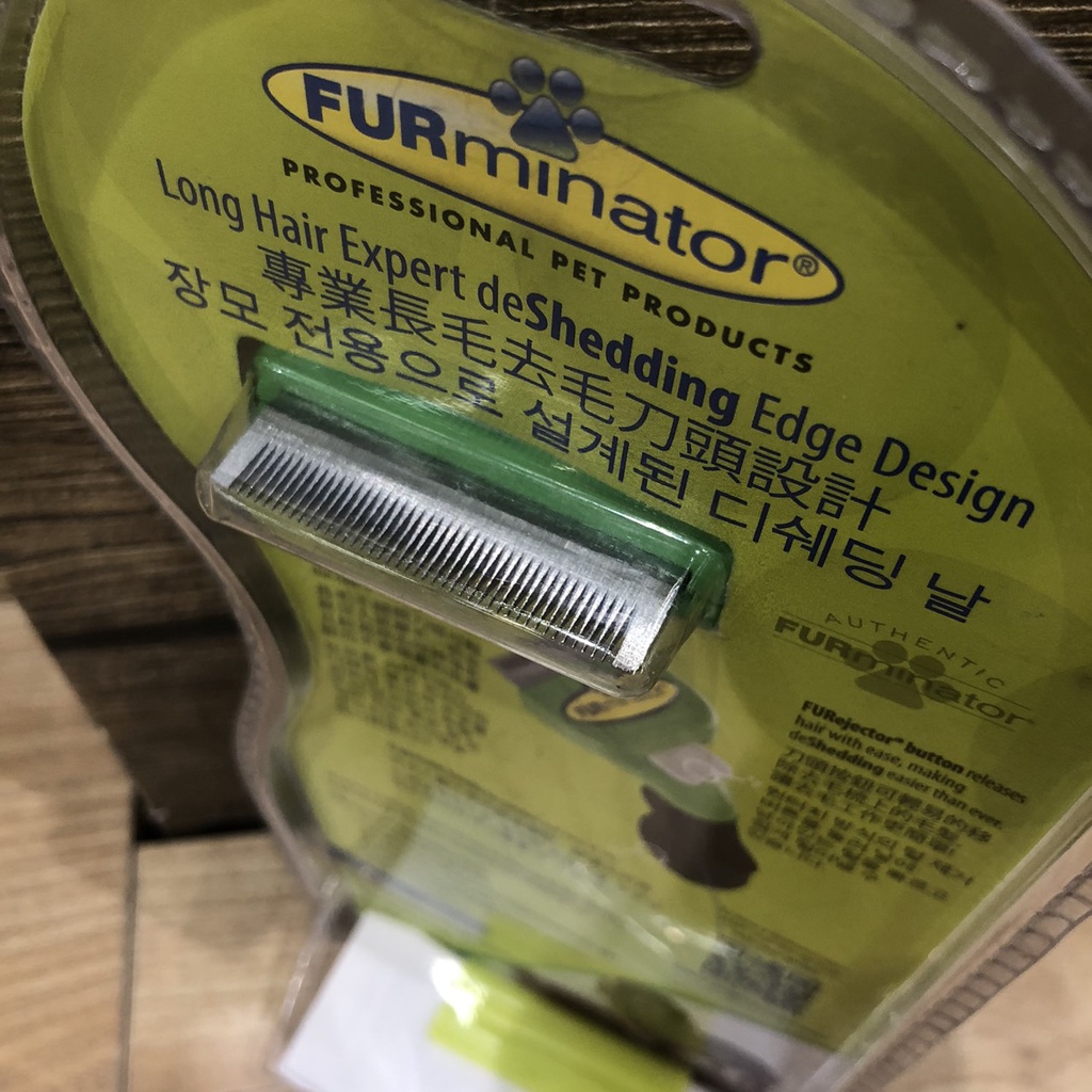 Lược chải ngăn rụng lông cho chó lông dài Furminator Deshedding