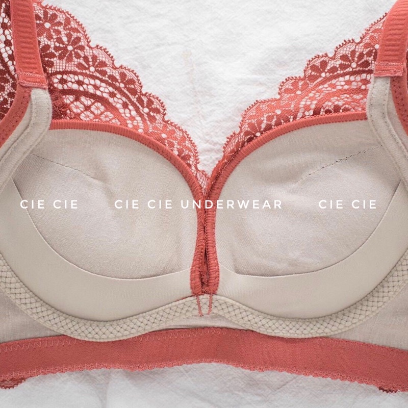 Áo lót ren không gọng đệm dày siêu nâng ngực 4cm 858