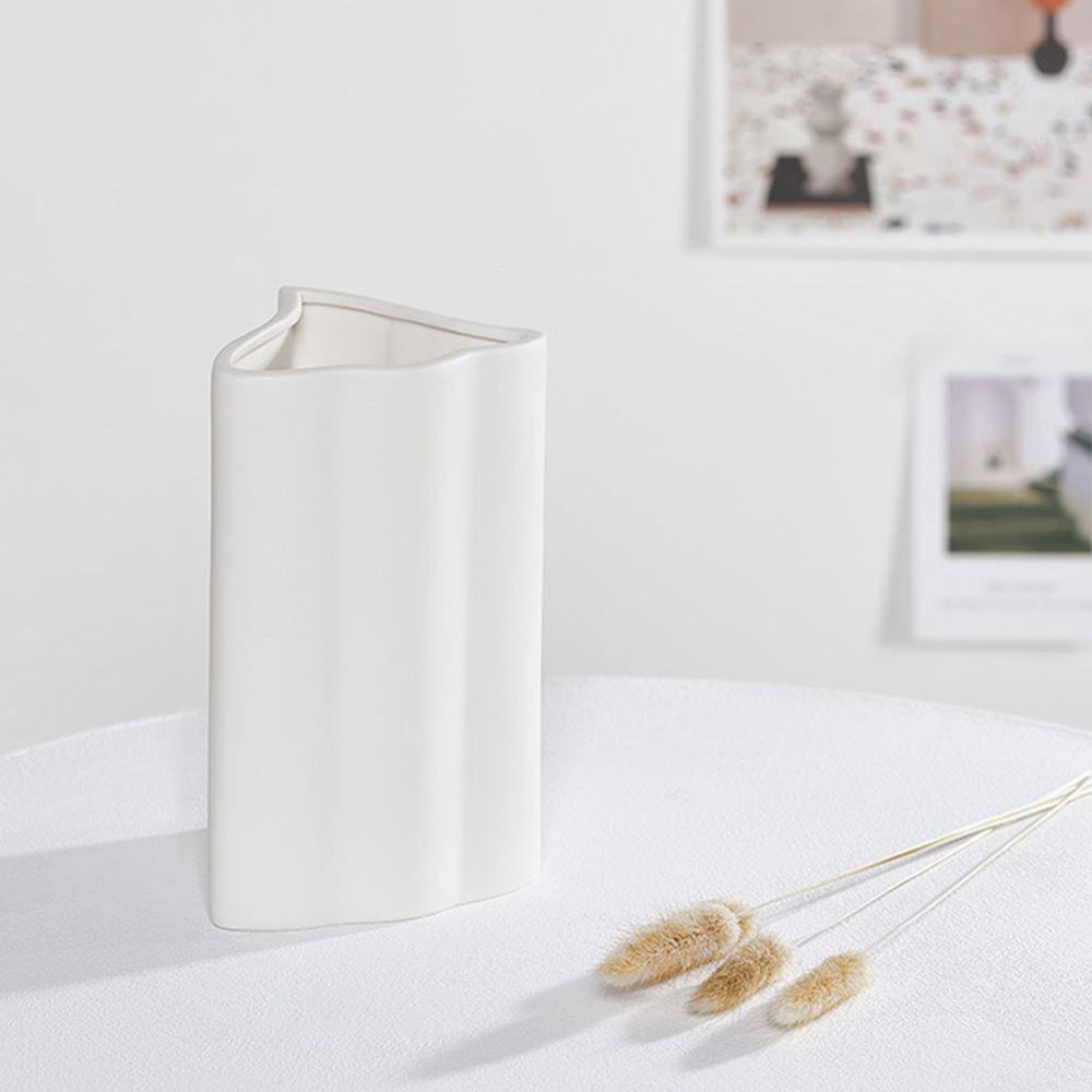 Bình Hoa Sứ Thiết Kế Đơn Giản Dùng Trang Trí Nhà Cửa|Chậu Hoa Thủy Canh Thiết Kế Dễ Thương Chuyên Dùng