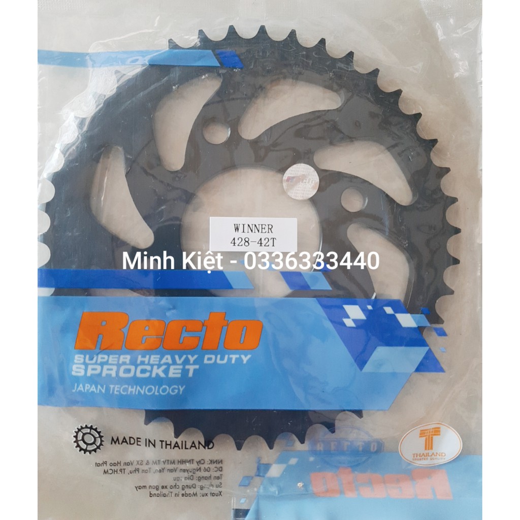 - Sên Nhông - Dĩa RECTO Cho Nhiều Loại Xe