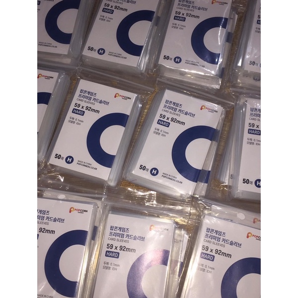Bọc card sleeve Popcorn Hard, sleeve bọc card