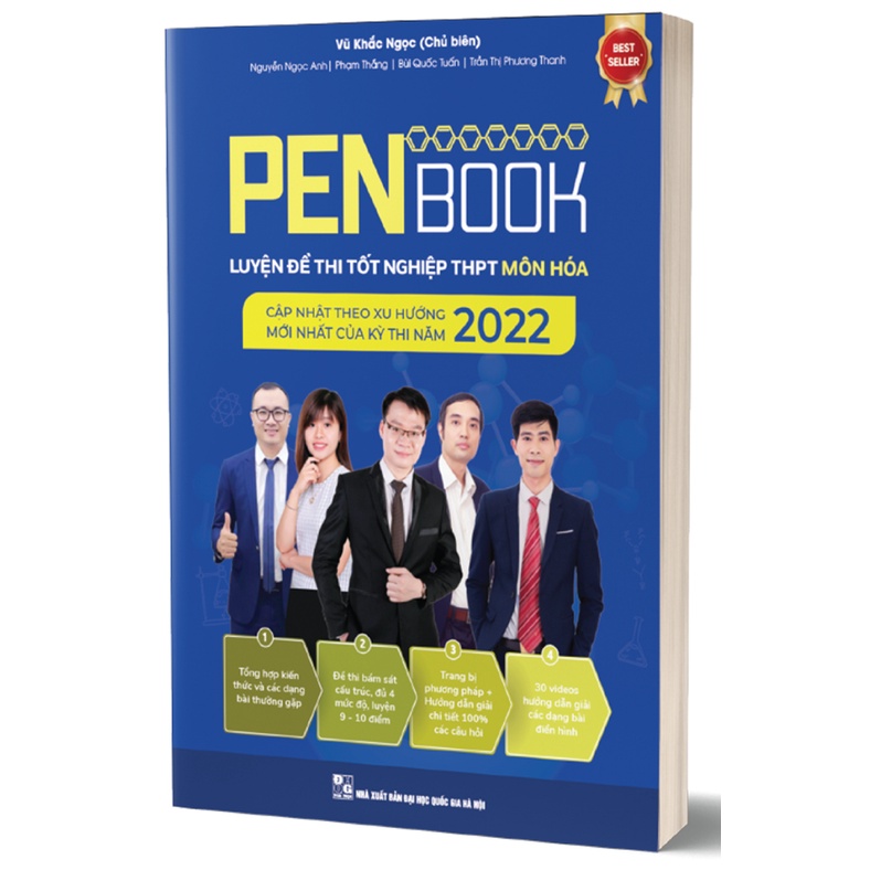 Sách - Penbook - Luyện Đề Thi Tốt Nghiệp Thpt Môn Hóa Học - Bản 2022