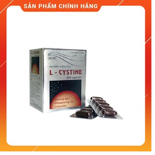 L-Cystine hỗ trợ da, tóc, móng hộp 60 viên