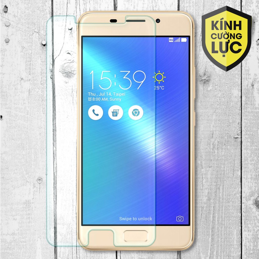 Cường lực Asus Zenfone 3s Max ZC521TL Trong suốt