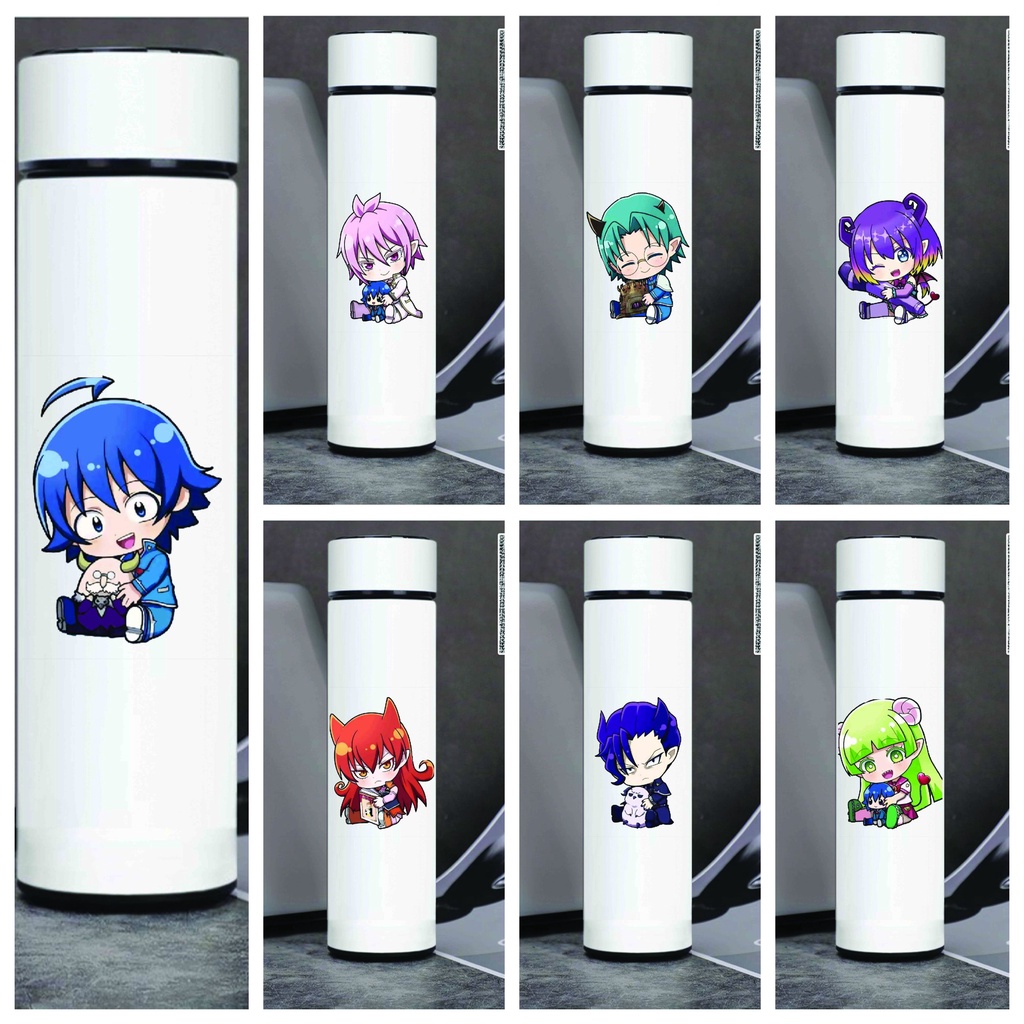 Bình giữ nhiệt đựng nước IN HÌNH Mairimashita! Iruma-kun IRUMA GIÁ ĐÁO ver ngồi tiện lợi xinh xắn anime chibi