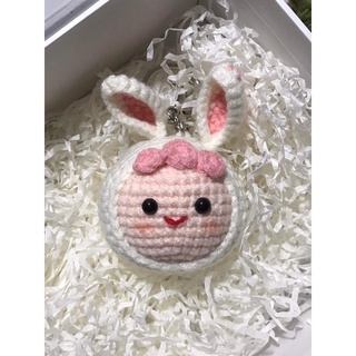 Móc khoá em bé thỏ cute handmade