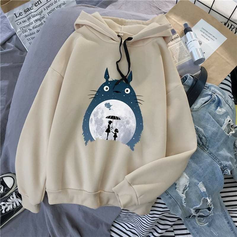 [Rẻ vô địch] Áo hoodie nỉ bông form rộng nhiều hình cute dễ thương 60kg vừa | BigBuy360 - bigbuy360.vn