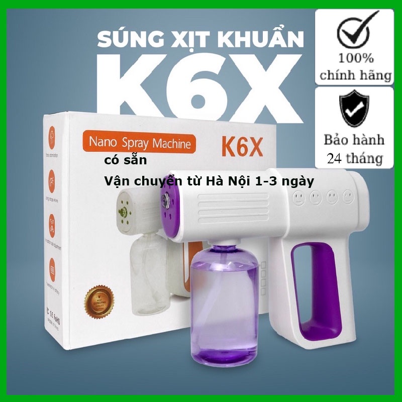 Máy phun khử khuẩn Smile K6X