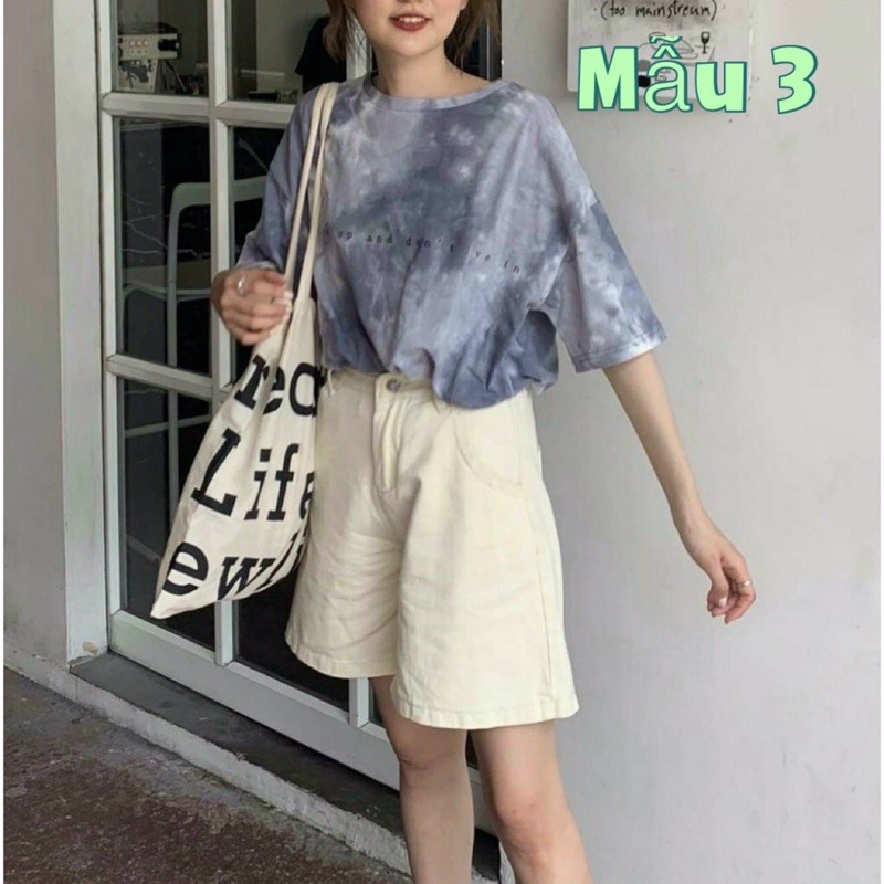 ÁO THUN UNISEX TIE DYE HOTTREND 2021 AO210035