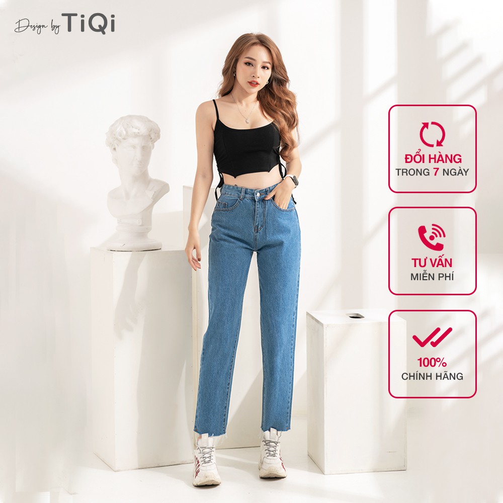 Quần Baggy Jean Trơn Hot Trend  TiQi Jeans B1-211