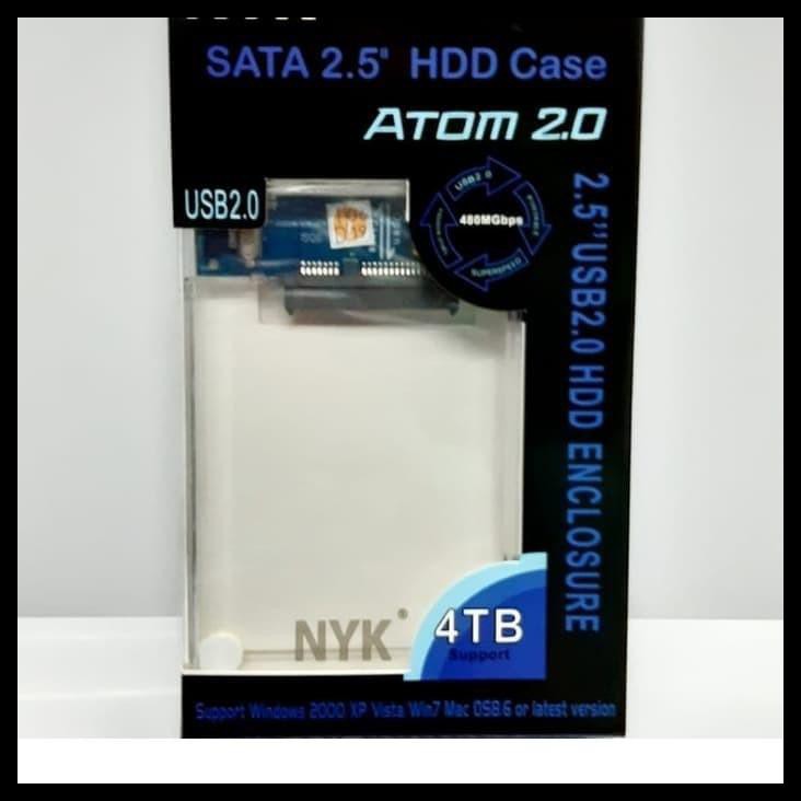 Hộp Đựng Ổ Cứng Nyk 2.5 Usb 2.0 Mpd010 | BigBuy360 - bigbuy360.vn