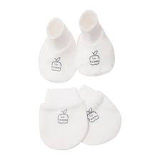 Set bao tay bao chân la pomme cho bé từ sơ sinh - ảnh sản phẩm 5