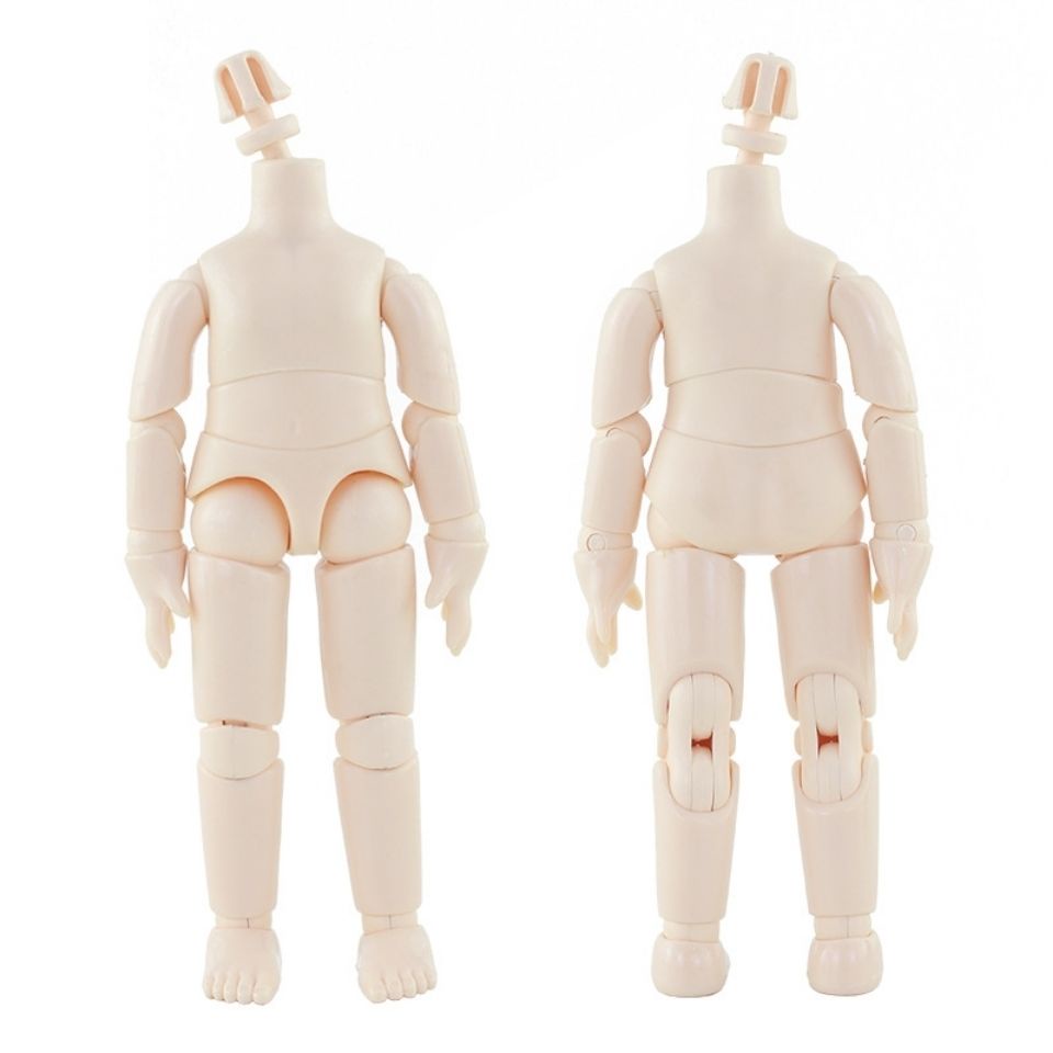 Mô Hình Cơ Thể Búp Bê Meijie Pig OB11 BJD 18CM Handmade Phiên Bản Q