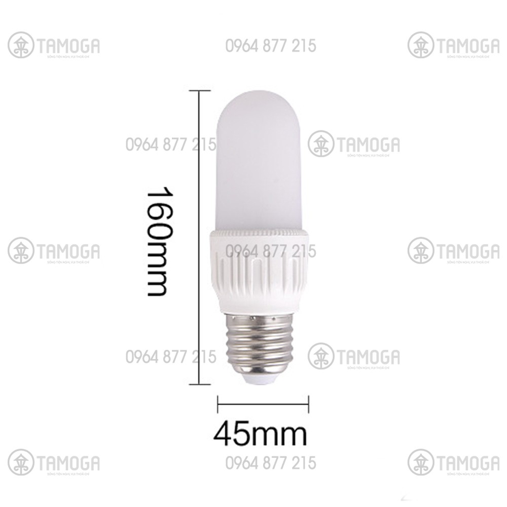 Bóng đèn Compact Led Quả dưa 12W -ASV: BH 2 năm BD 5059