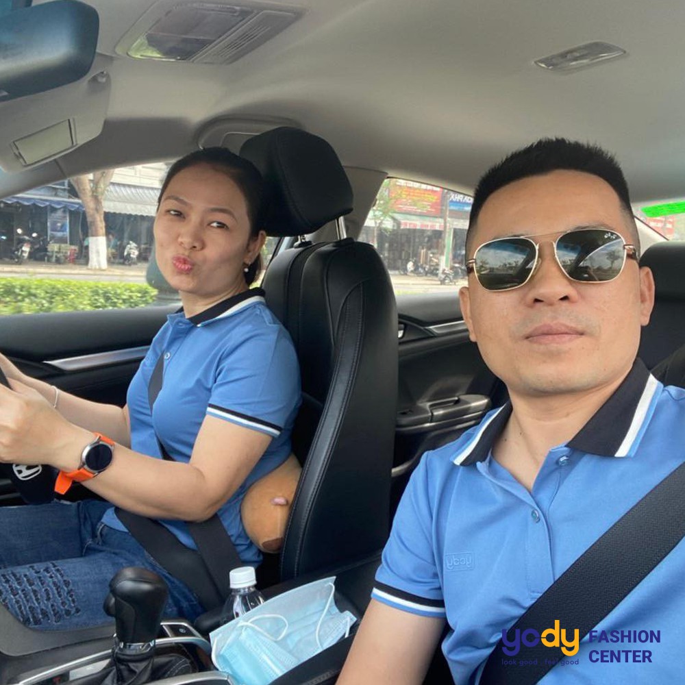 Áo thun polo nữ YODY cổ bẻ chất vải cá sấu cao cấp ngắn tay APN3704 | BigBuy360 - bigbuy360.vn