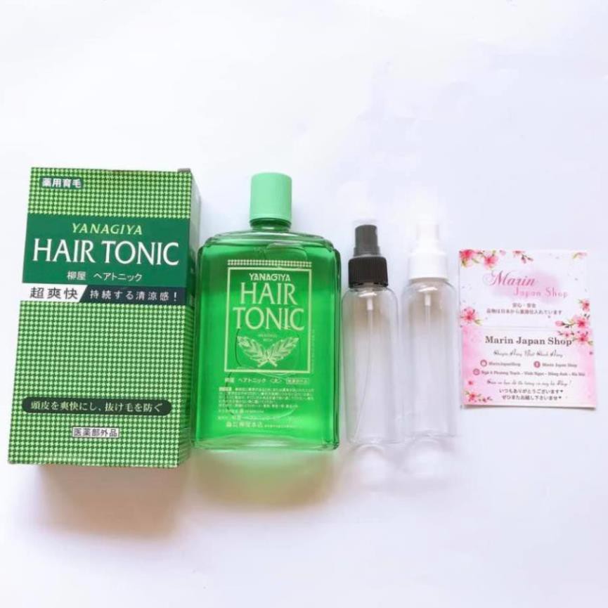 (MiNi) Tinh dầu mọc tóc Hair Tonic Yanagiya của Nhật Bản